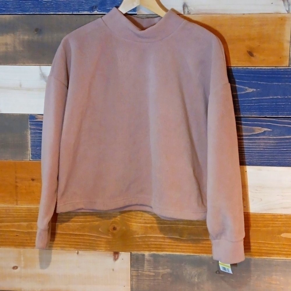 Pink Rose Sweatshirt M NWT
